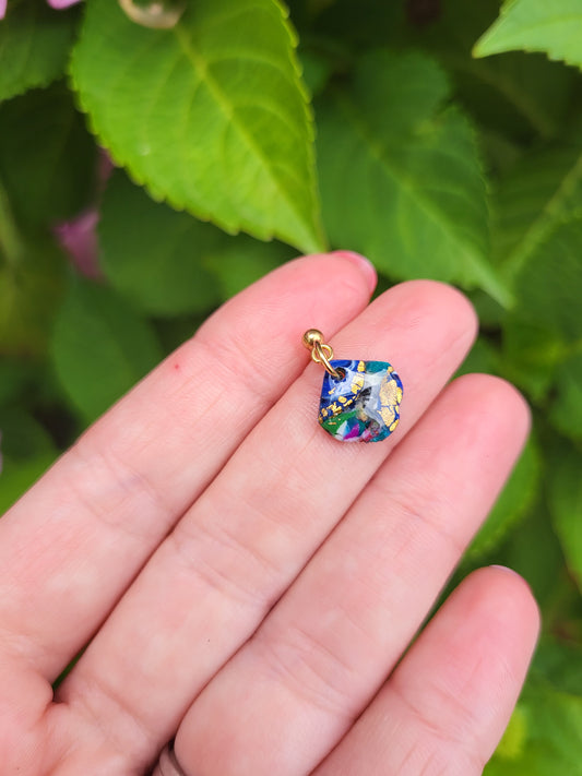 Abstract Dainty Dangle Earrings