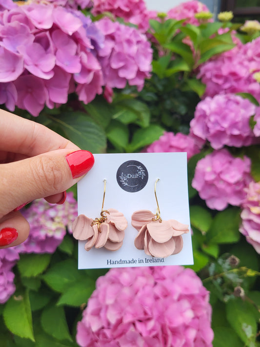 Blush Petal Earrings