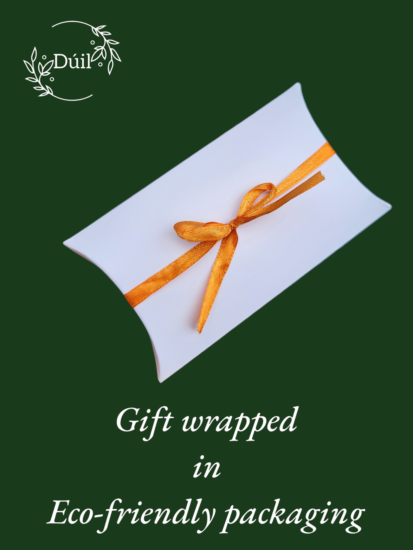 Navy and gold dangling earrings || leaf earrings || polymer clay earrings || handmade in Ireland || gifts for her - Dúil