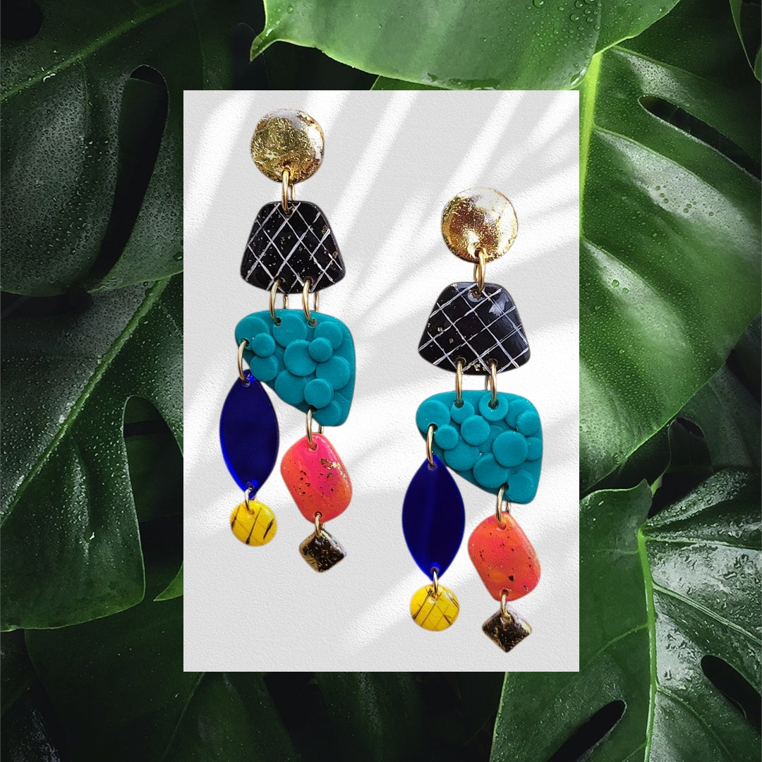 Boho Glam Dangle earrings