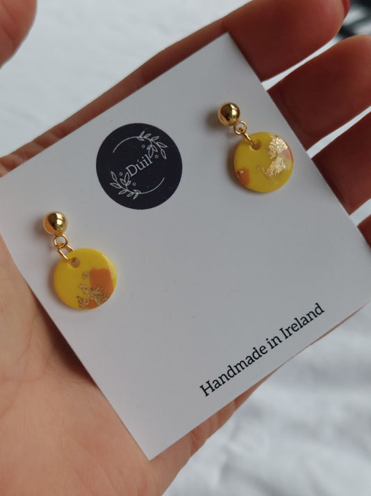 Dúil Yellow & orange dainty dangles - Dúil