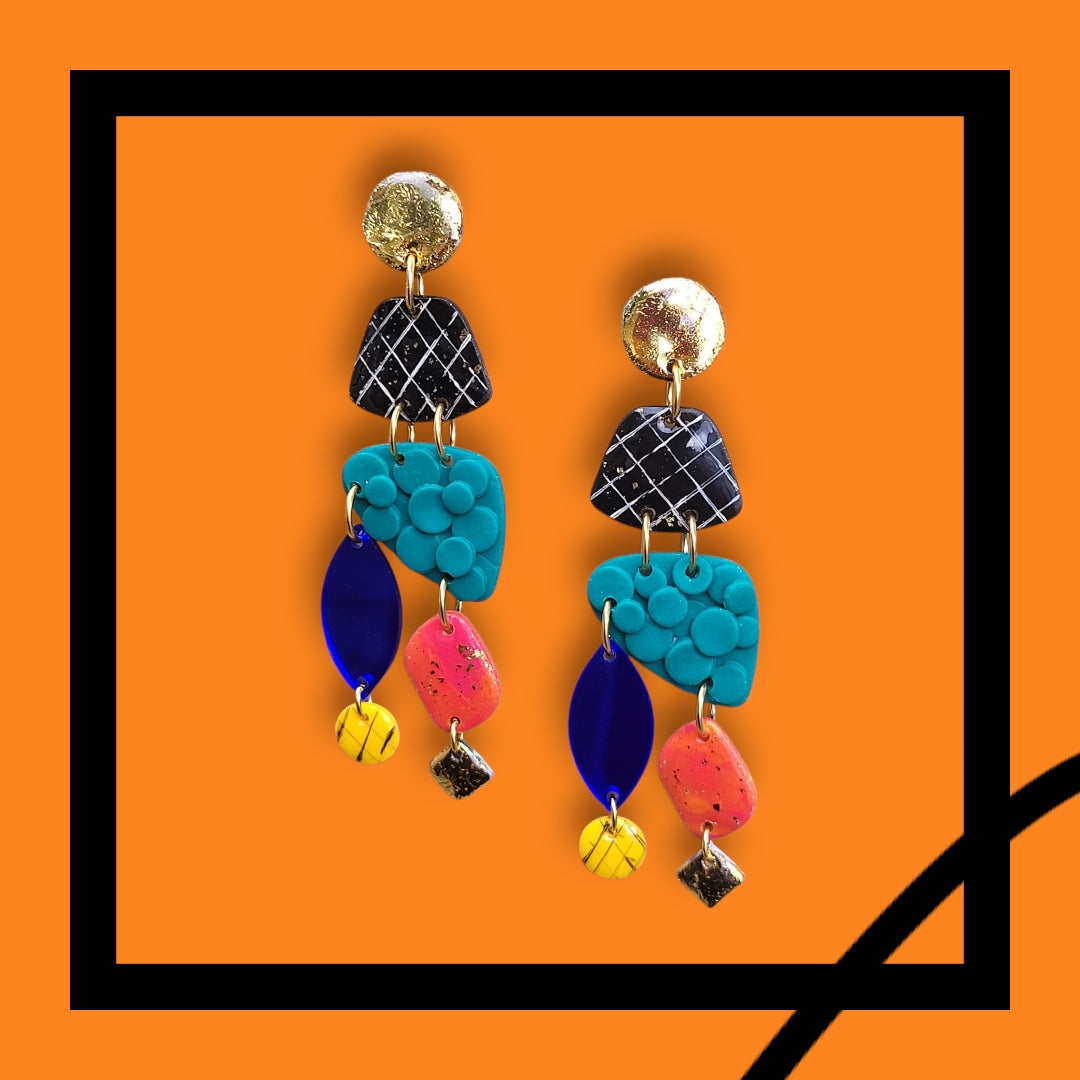 Boho Glam Dangle earrings