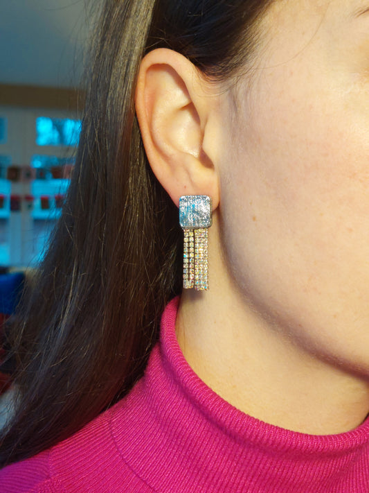 Dúil Leoni Silver small earrings - Dúil