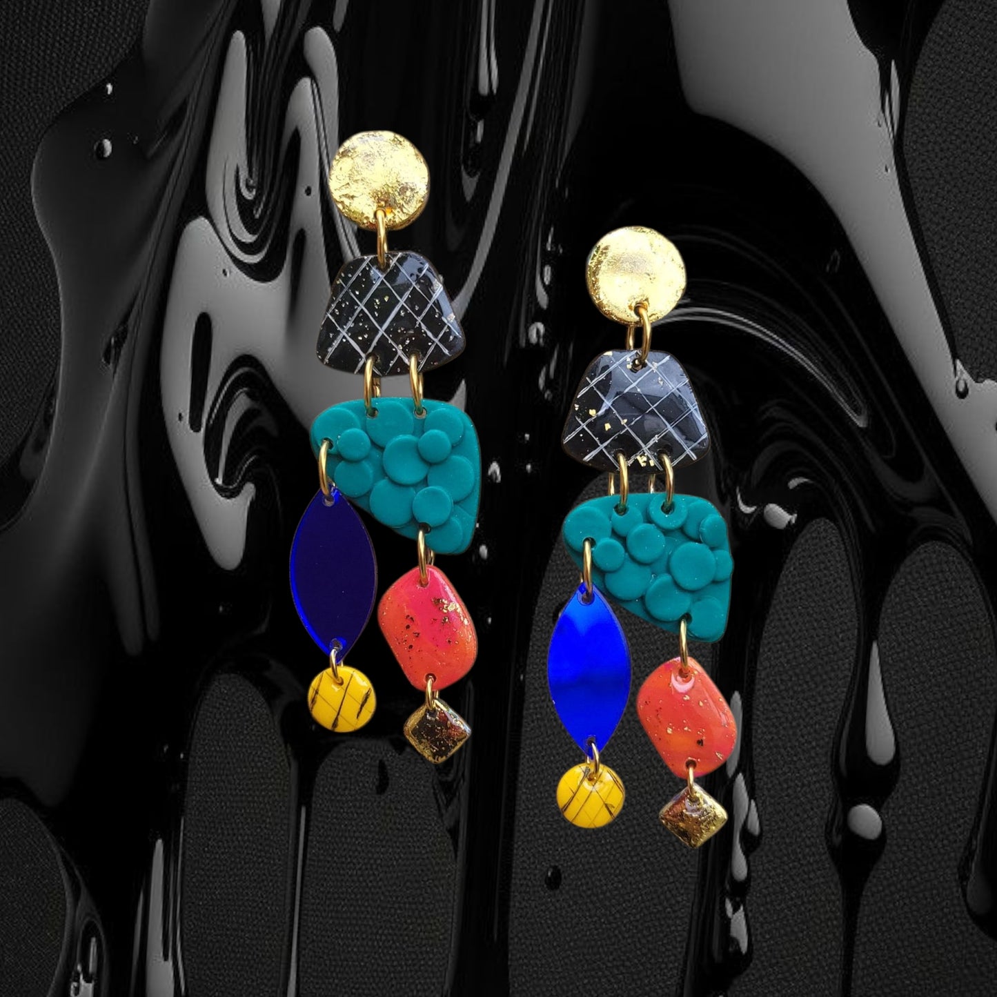Boho Glam Dangle earrings
