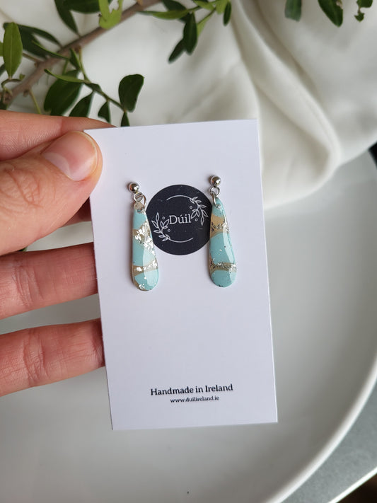 Dúil Sarah baby blue Earrings - Dúil