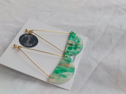 Dúil Green Beth earrings - Dúil