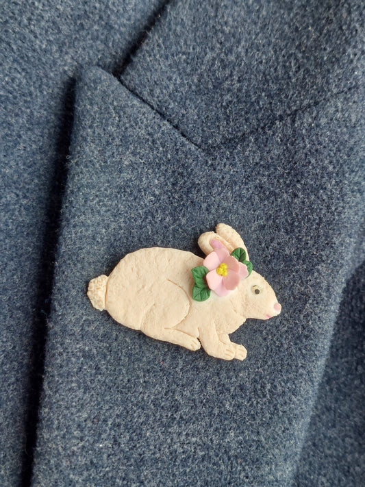 Dúil Bunny brooch - Dúil