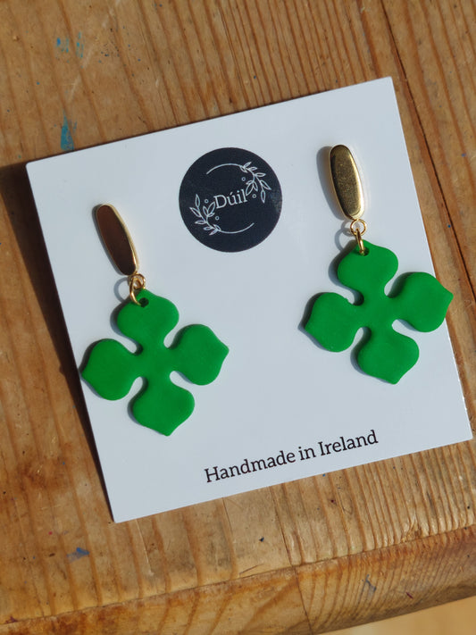 Green fleur dangles - Dúil