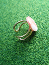 Load image into Gallery viewer, Orange marble effect statement ring | Dúil Jewellery - Dúil
