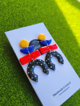 Load image into Gallery viewer, Aifric Red Dangle Earrings - Dúil

