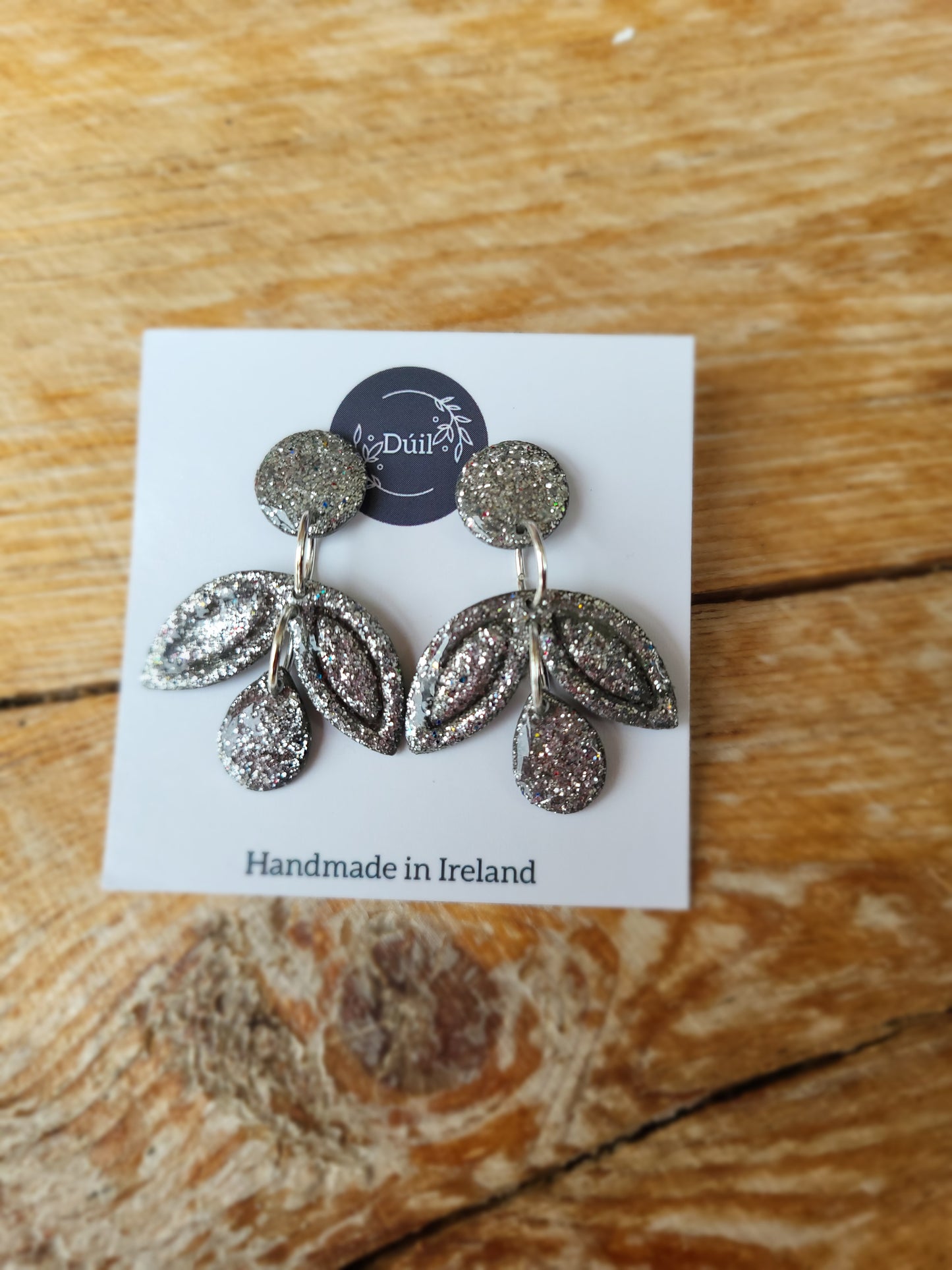 Dúil Sherry Silver dangles