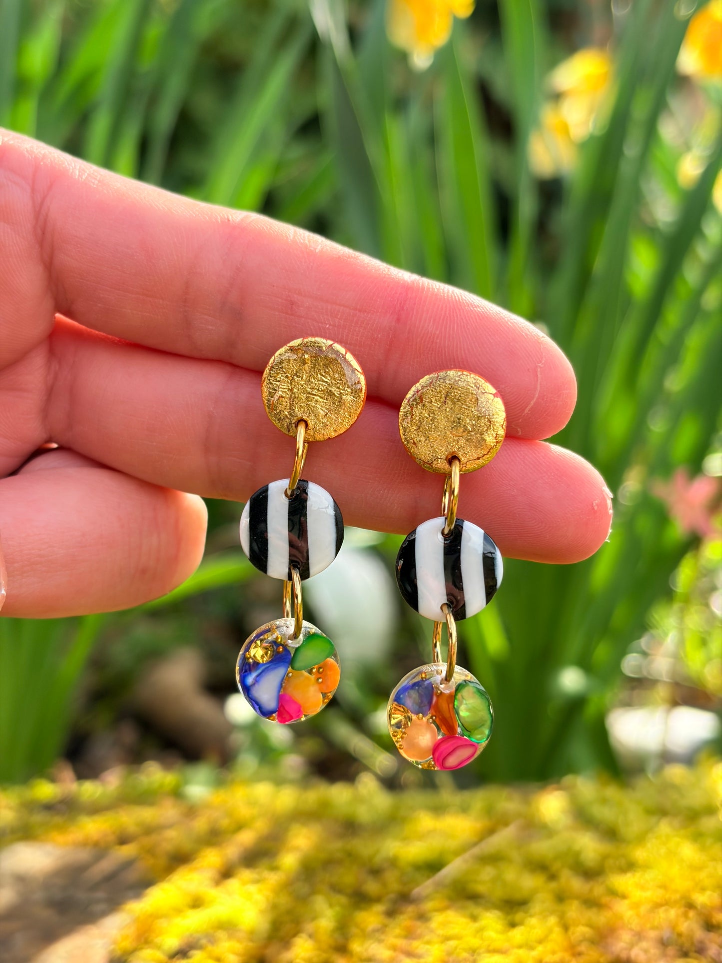 Pebble Daze Dangle Earrings