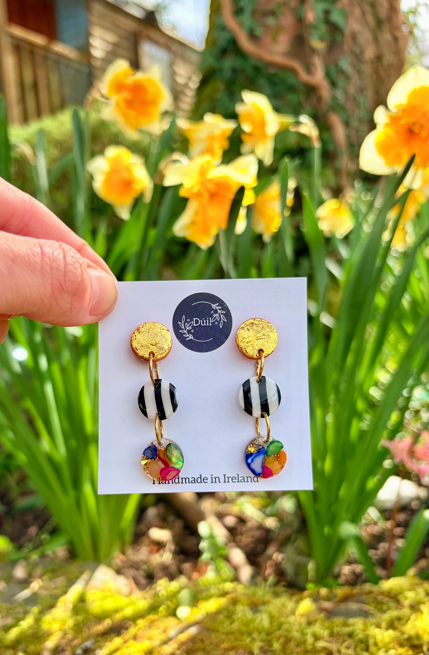 Pebble Daze Dangle Earrings
