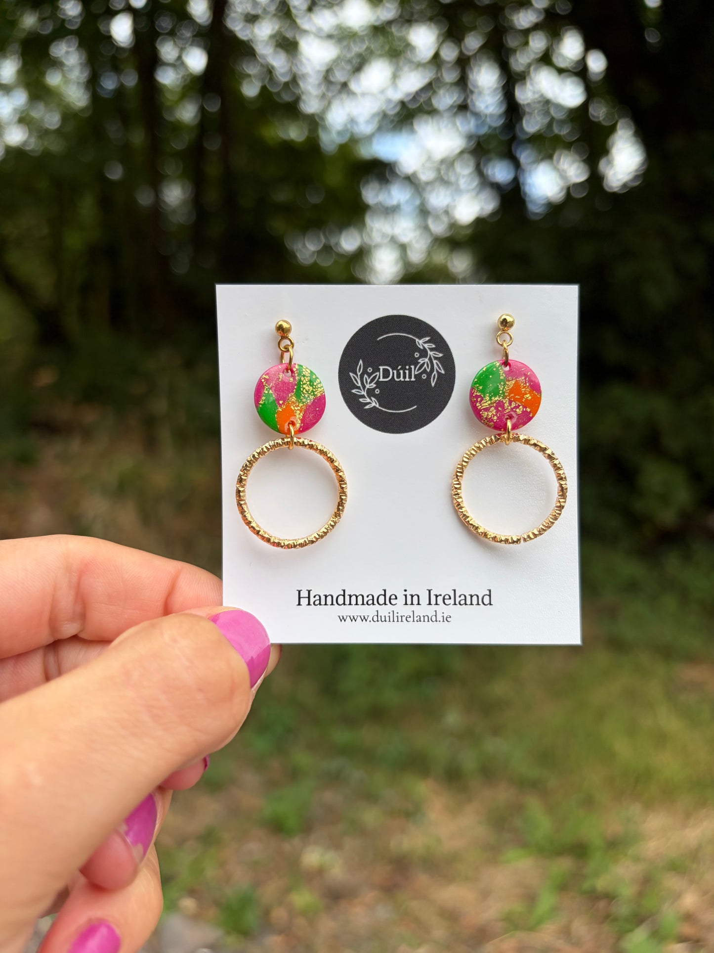 Kinsale Gold Hoop Earrings