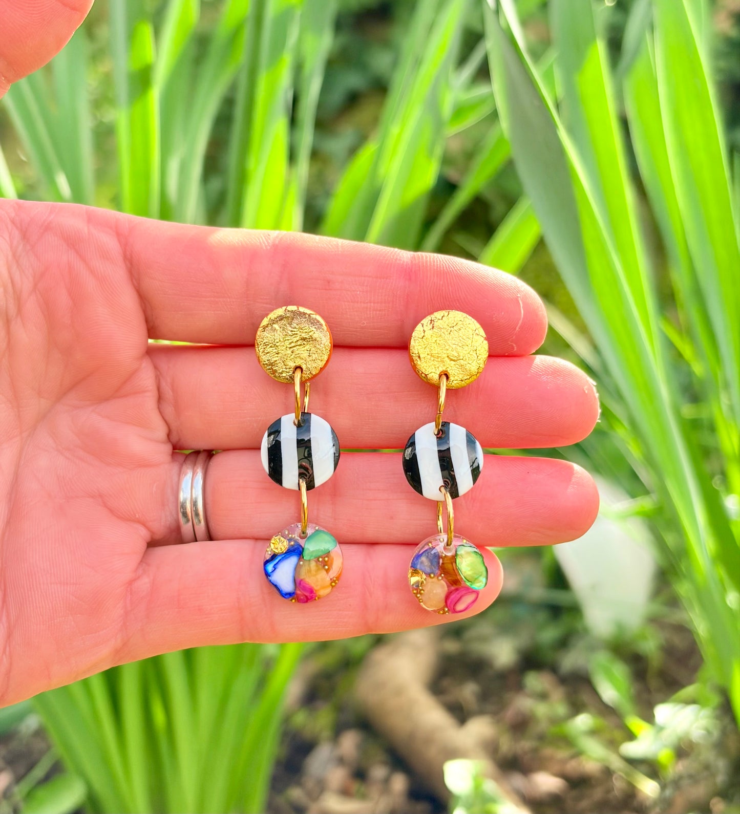 Pebble Daze Dangle Earrings