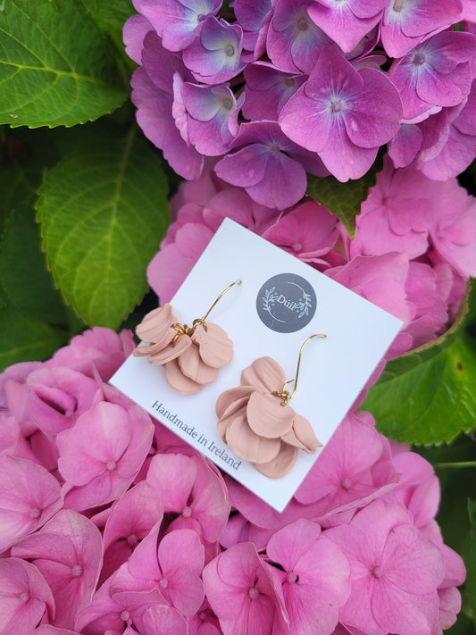 Blush Petal Earrings