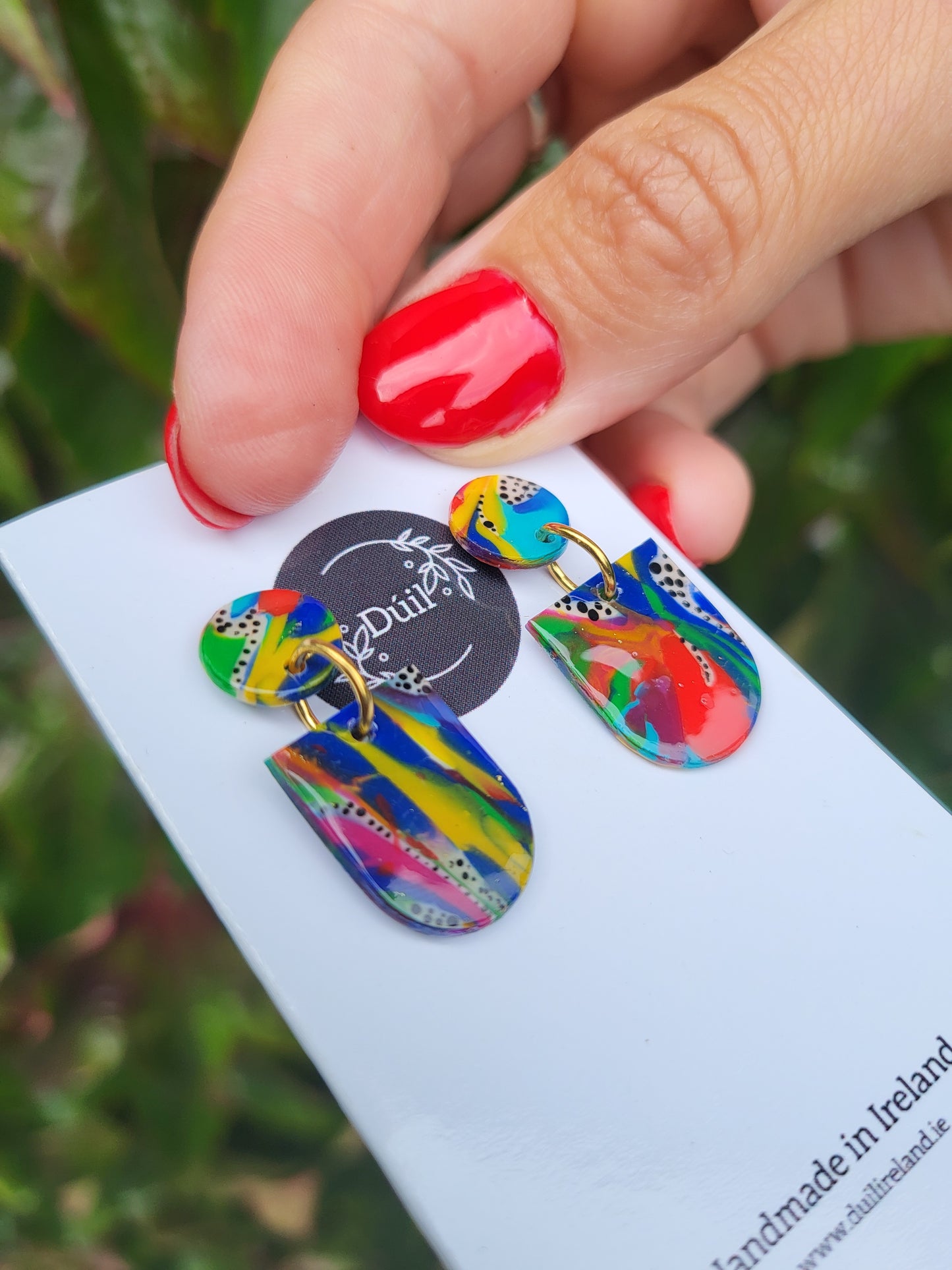 Abstract Arc & Ora Earrings
