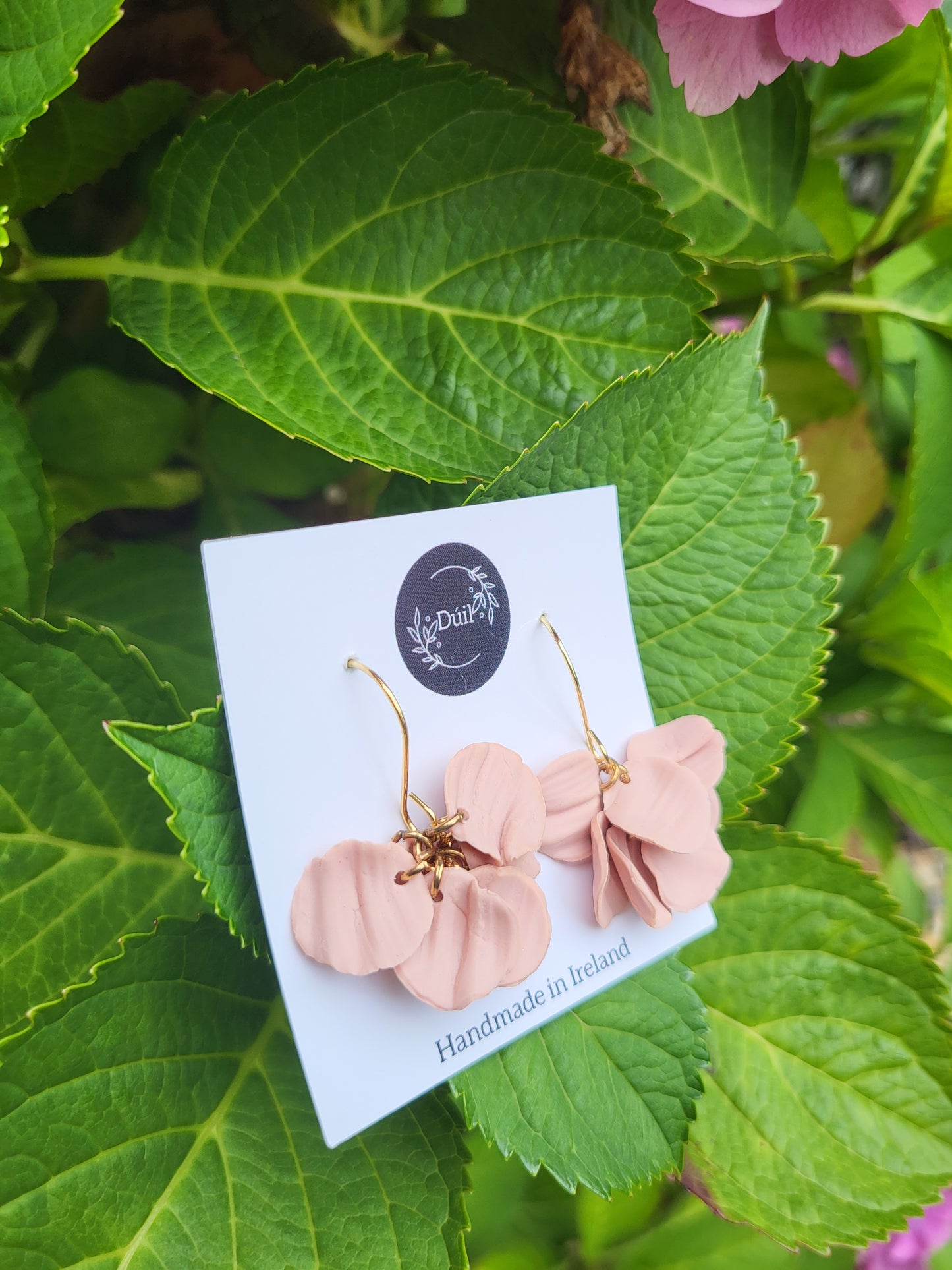 Blush Petal Earrings