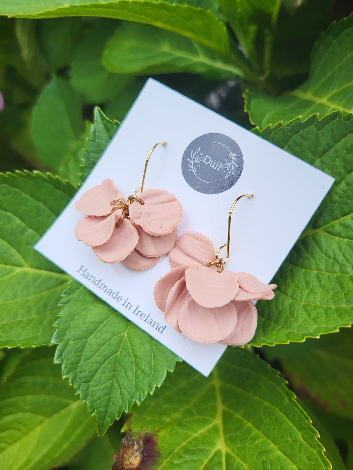 Blush Petal Earrings
