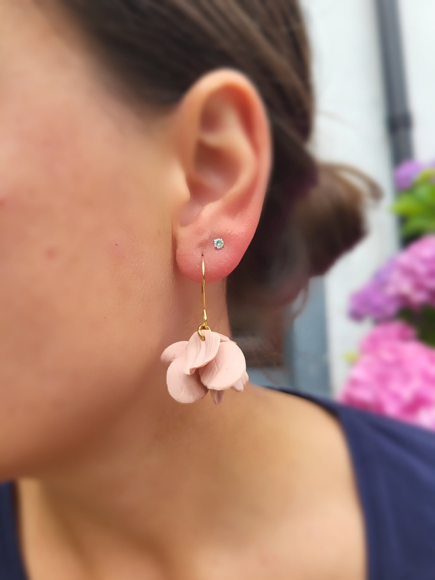 Blush Petal Earrings