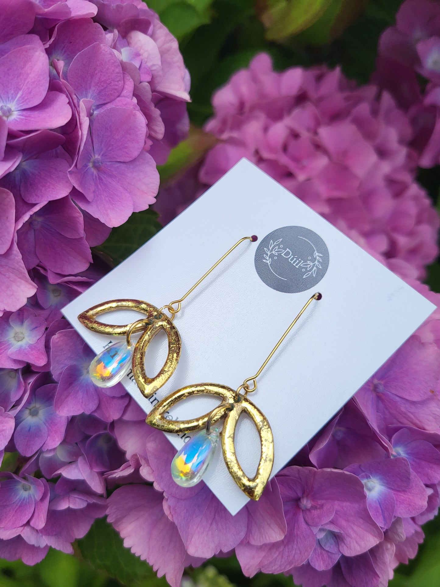 Gold Dream Dangle Drop Earrings
