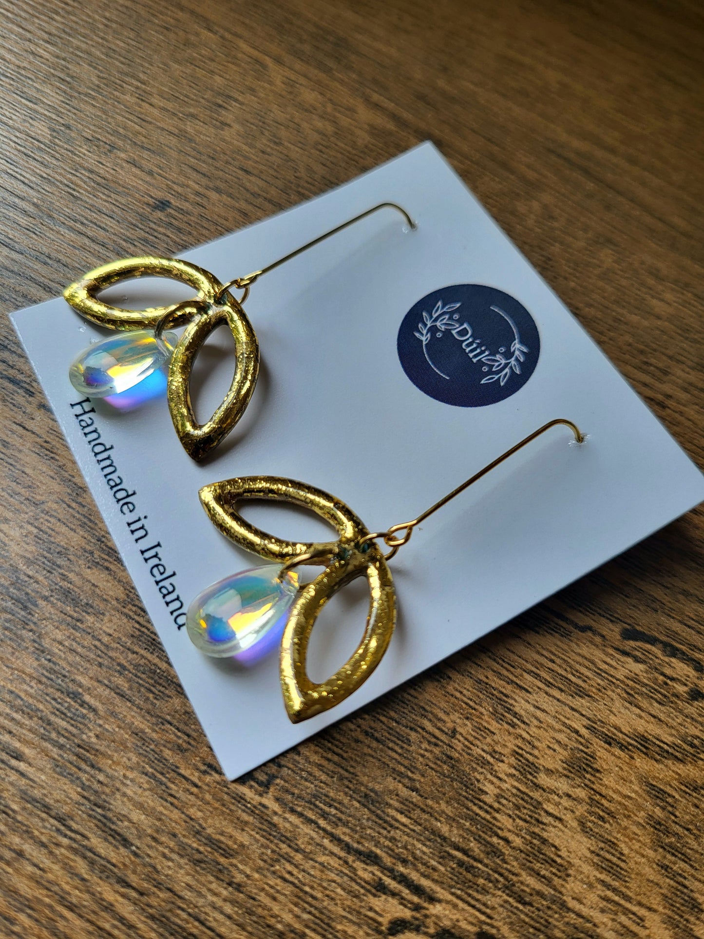 Gold Dream Dangle Drop Earrings