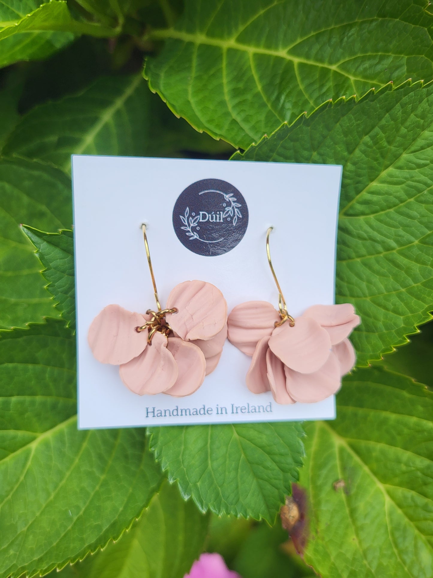 Blush Petal Earrings