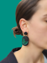 Load image into Gallery viewer, Nature at night dangle earrings - Dúil
