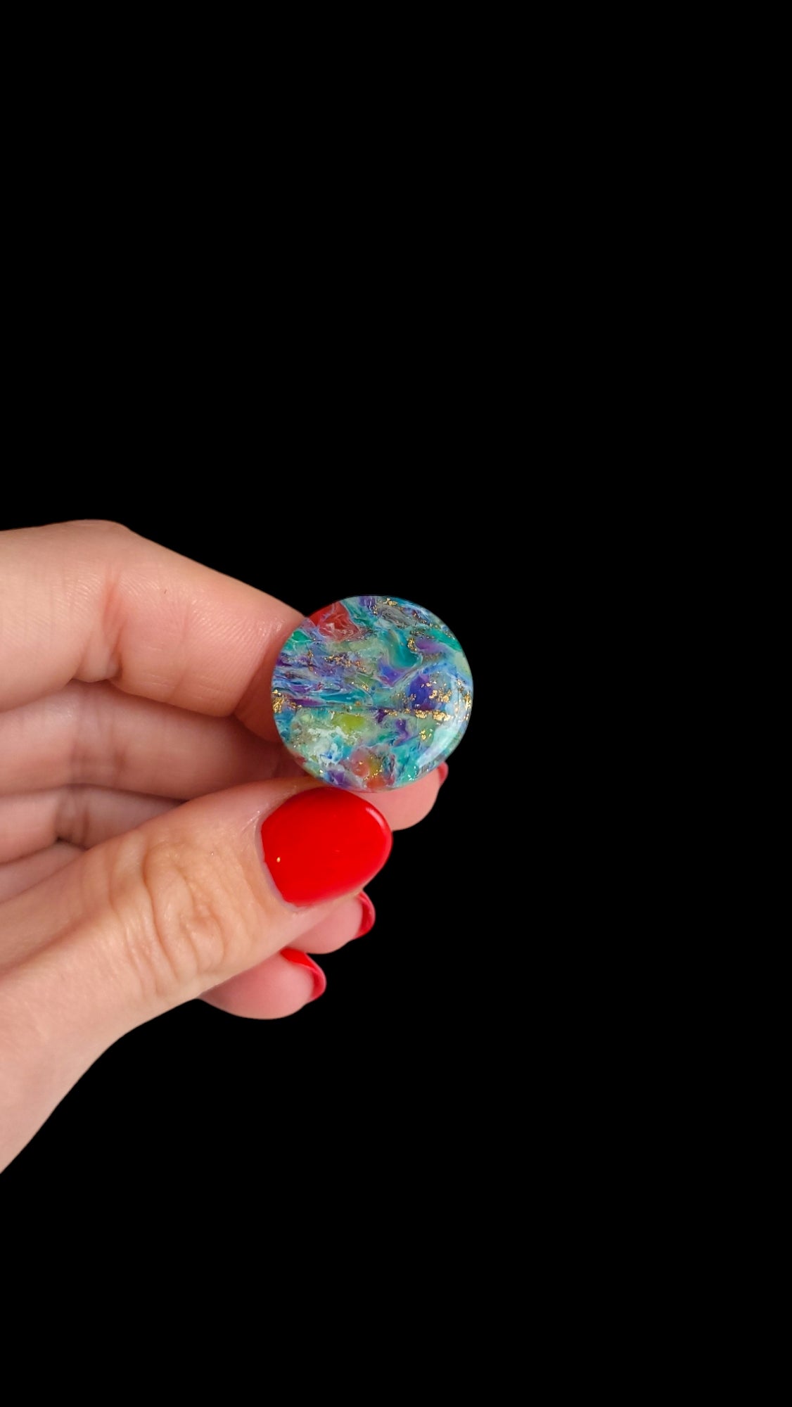 1 Colour burst adjustable statement ring | Dúil Jewellery - Dúil