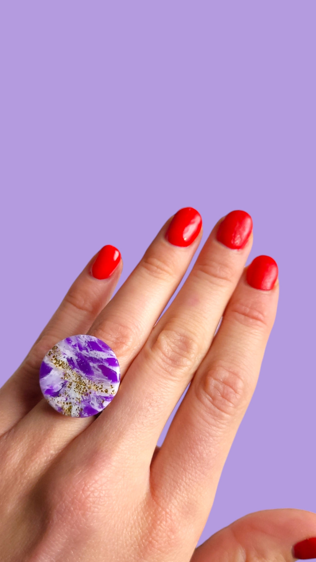 Purple ring | Irish Jewellery | Irish rings | Irish gifts | Dúil 