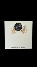 Load image into Gallery viewer, Pearly Love Mini Dangle Earrings - Dúil
