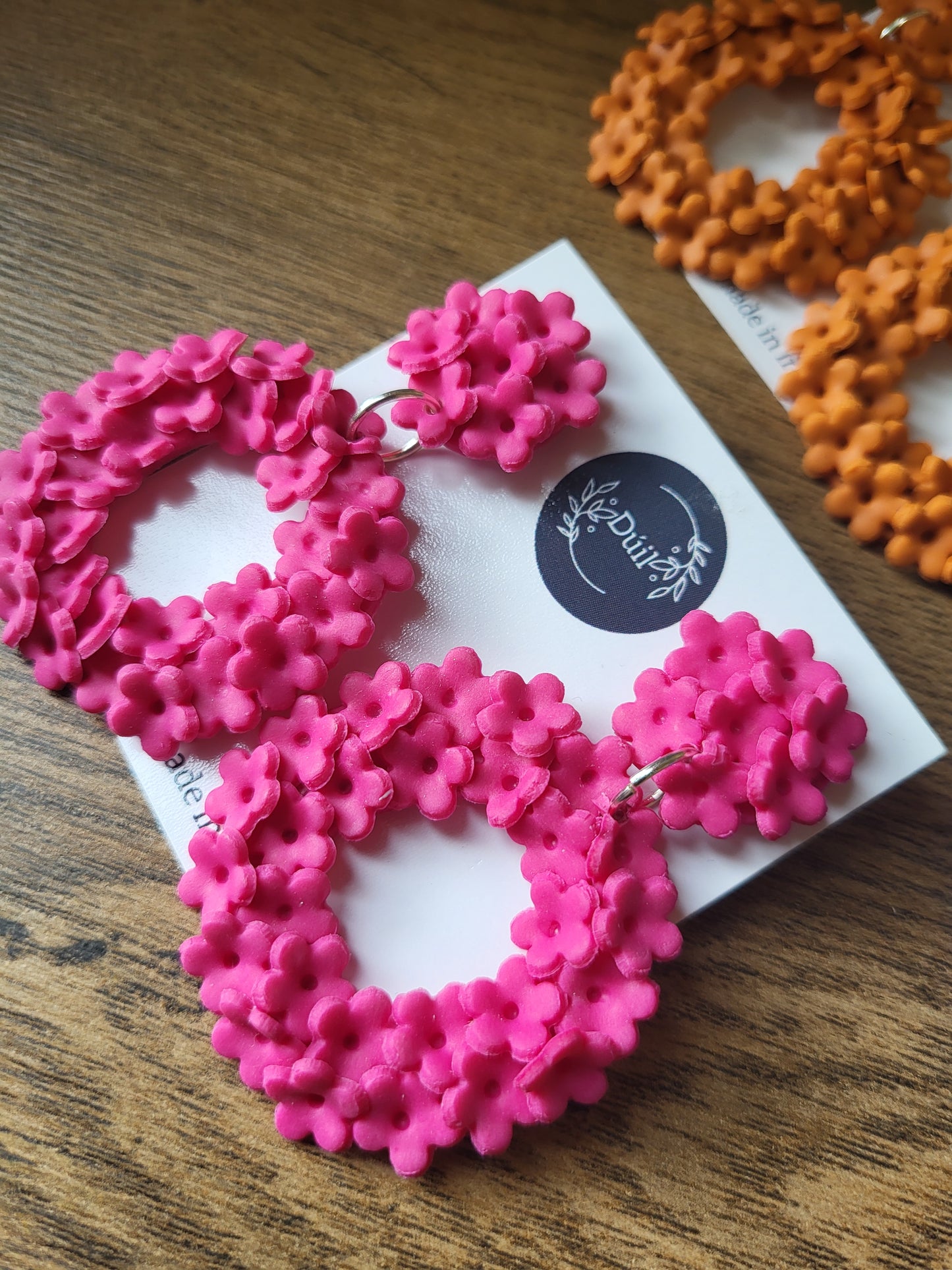 Pink Petal Pop Earrings