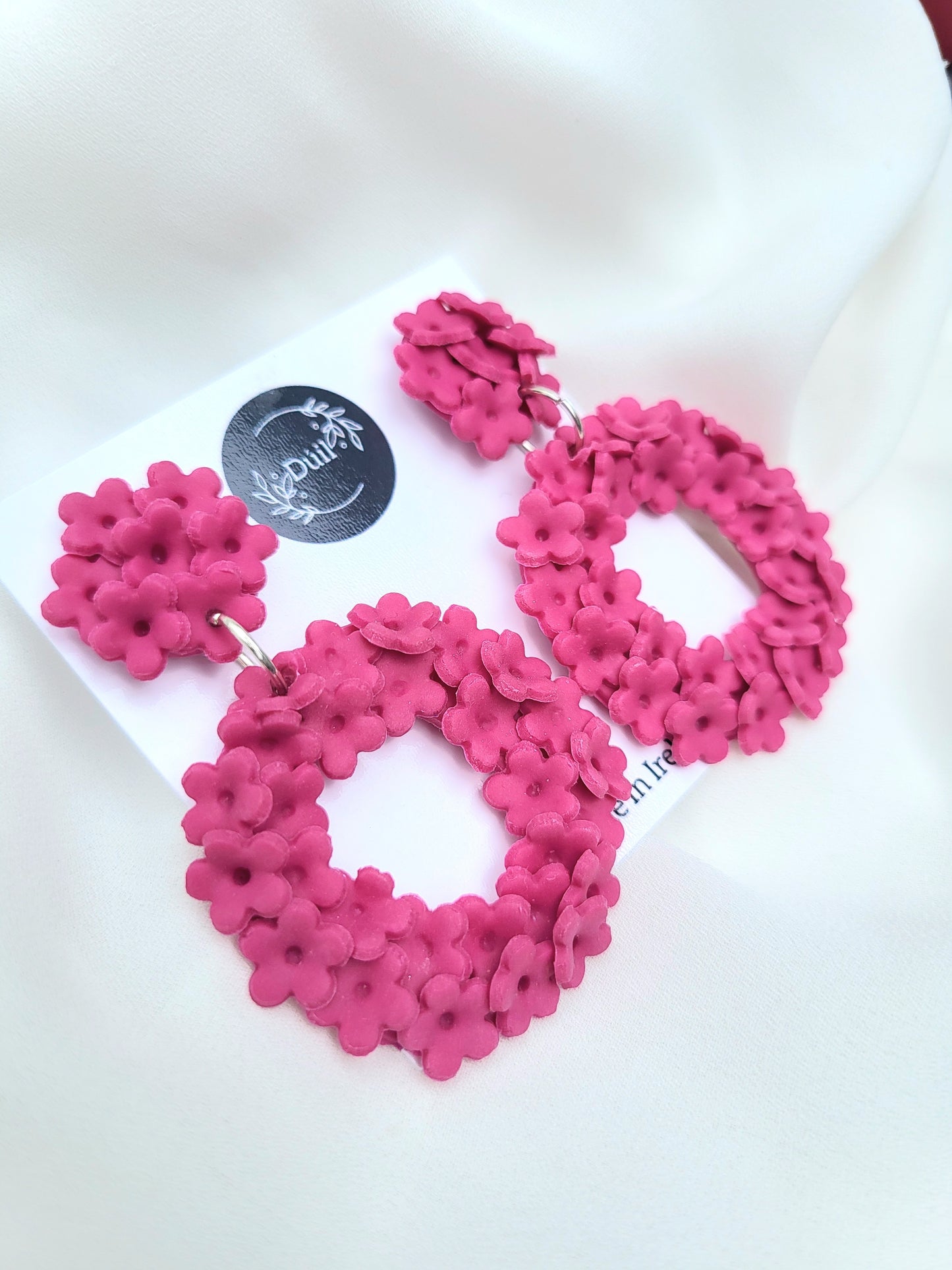 Pink Petal Pop Earrings