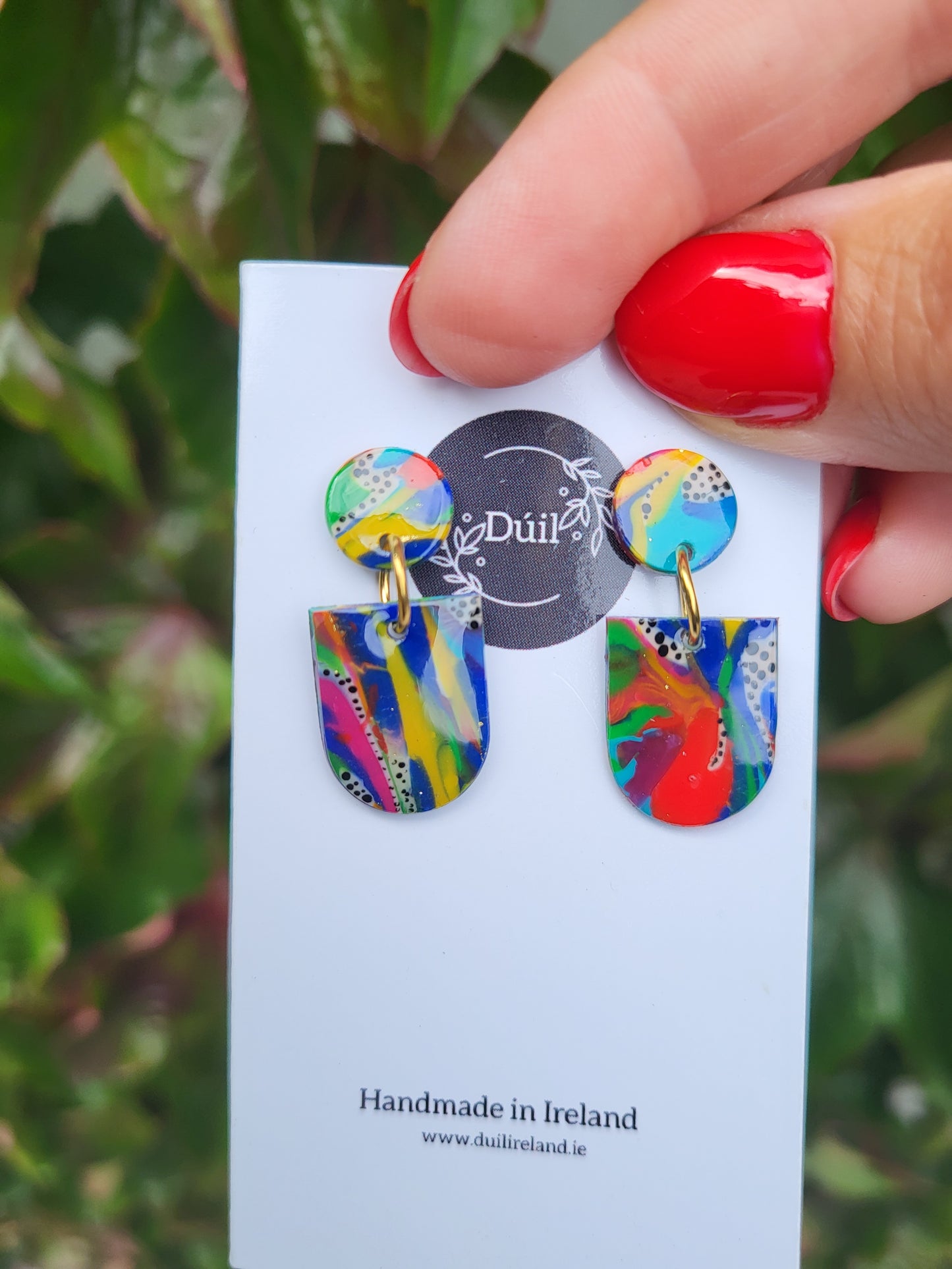 Abstract Arc & Ora Earrings