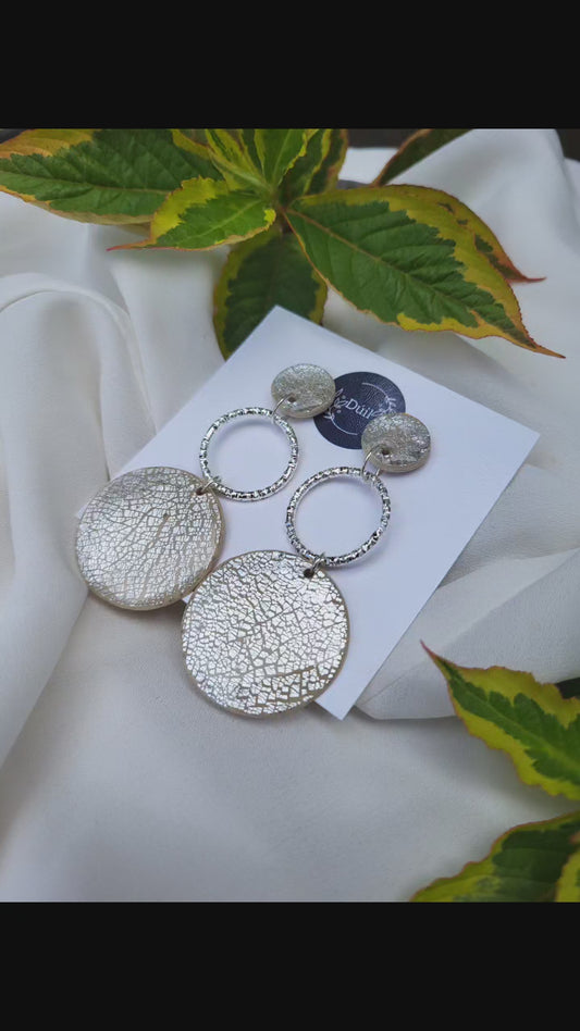 Silver Statement Earrings