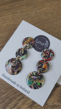 Load and play video in Gallery viewer, Aurora Dangle Earrings
