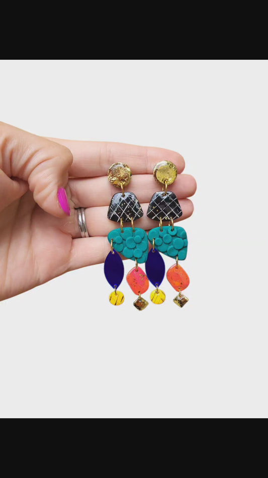 Boho Glam Dangle earrings