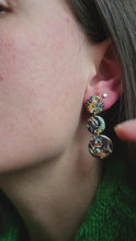 Load and play video in Gallery viewer, Aurora Dangle Earrings
