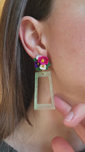 Load and play video in Gallery viewer, Penelope Statement Earrings
