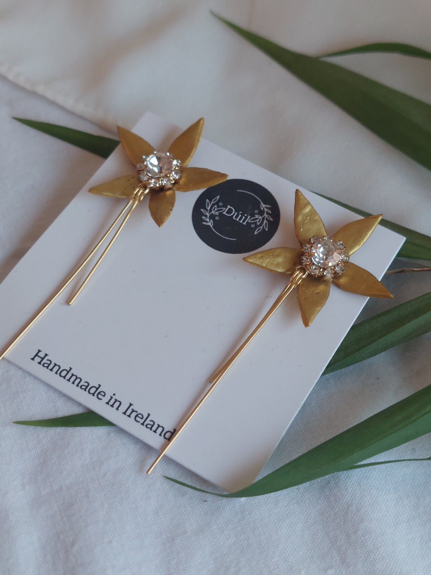 Dúil Réaltín gold earrings - Dúil