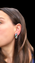 Load image into Gallery viewer, Colour Flow Statement Stud Earrings - Dúil
