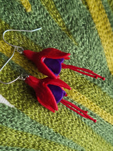 Load image into Gallery viewer, Dúil Fuchsia earrings - Large - Dúil
