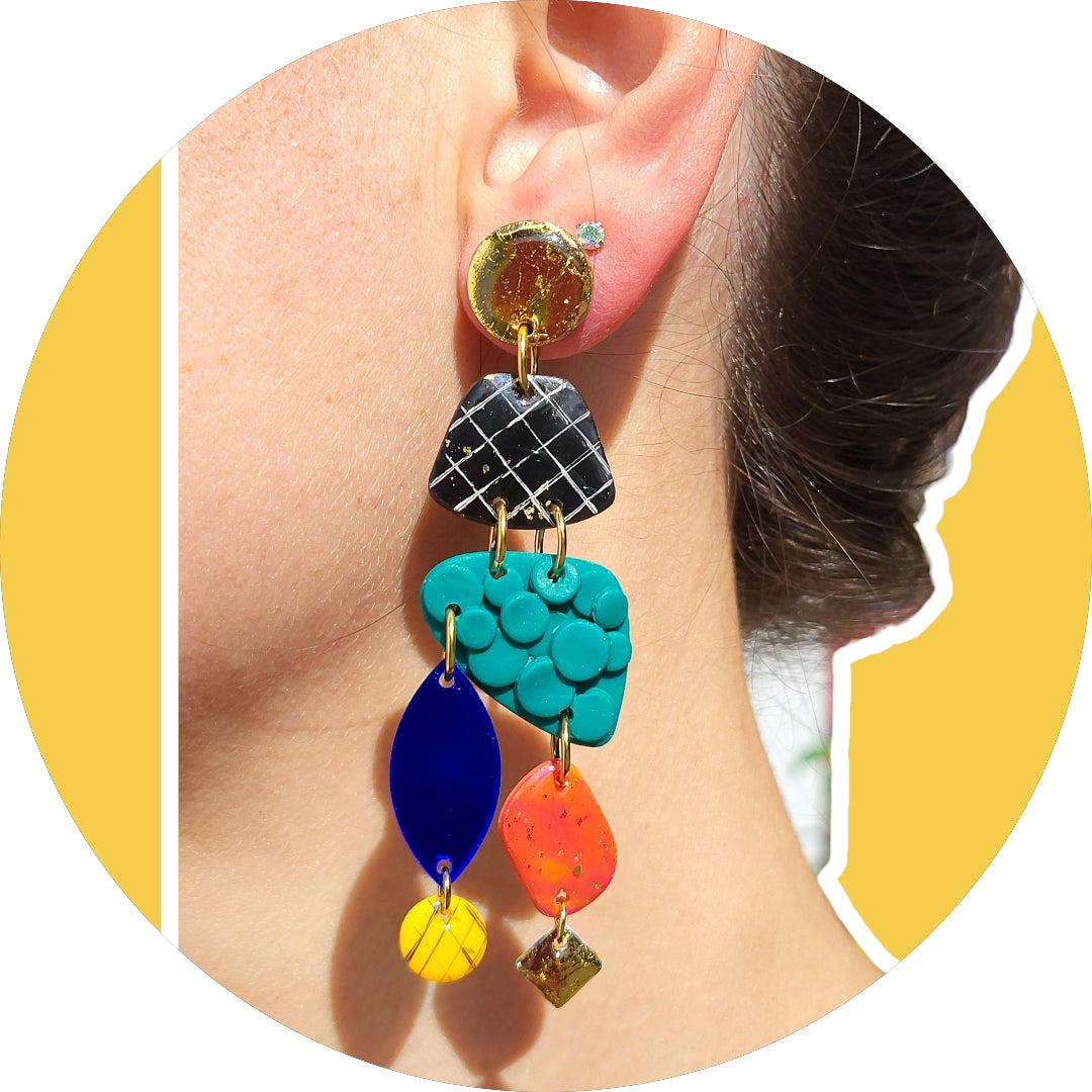 Boho Glam Dangle earrings