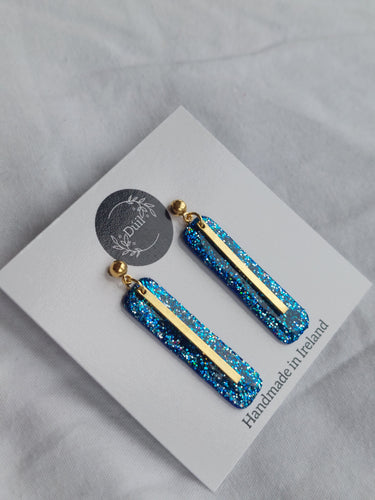 Dúil Blue Sparkle earrings - Dúil