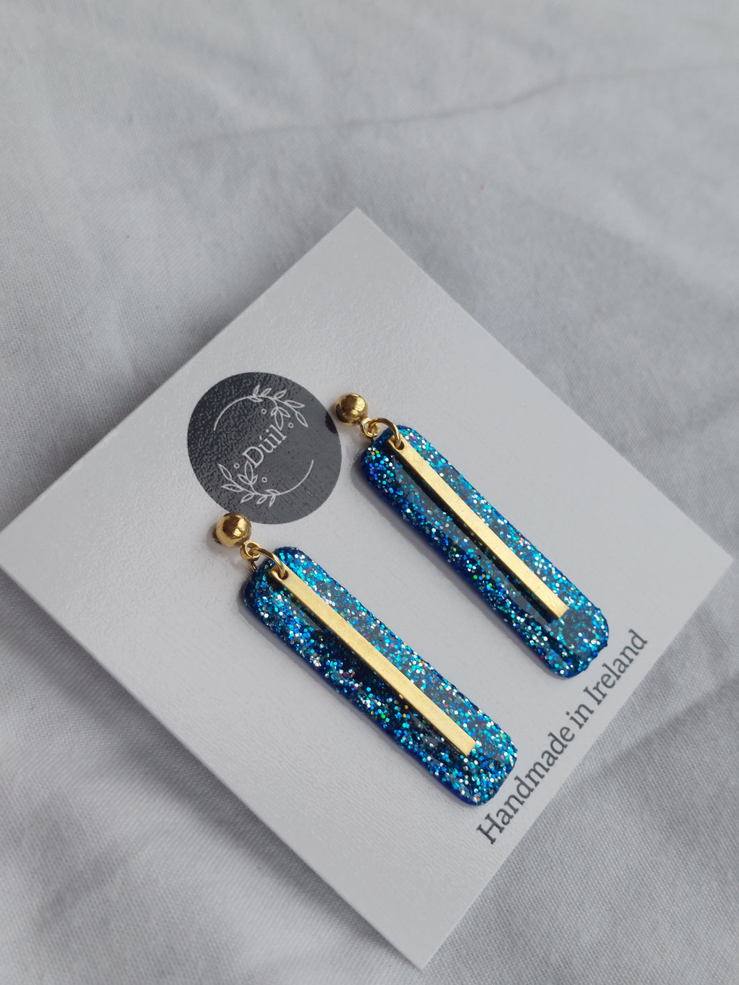 Dúil Blue Sparkle earrings - Dúil