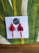 Load image into Gallery viewer, Dúil Fuchsia earrings - Large - Dúil
