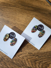 Load image into Gallery viewer, Colour Flow Statement Stud Earrings - Dúil
