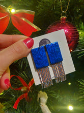 Load image into Gallery viewer, Dúil Leoni Large blue earrings - Dúil
