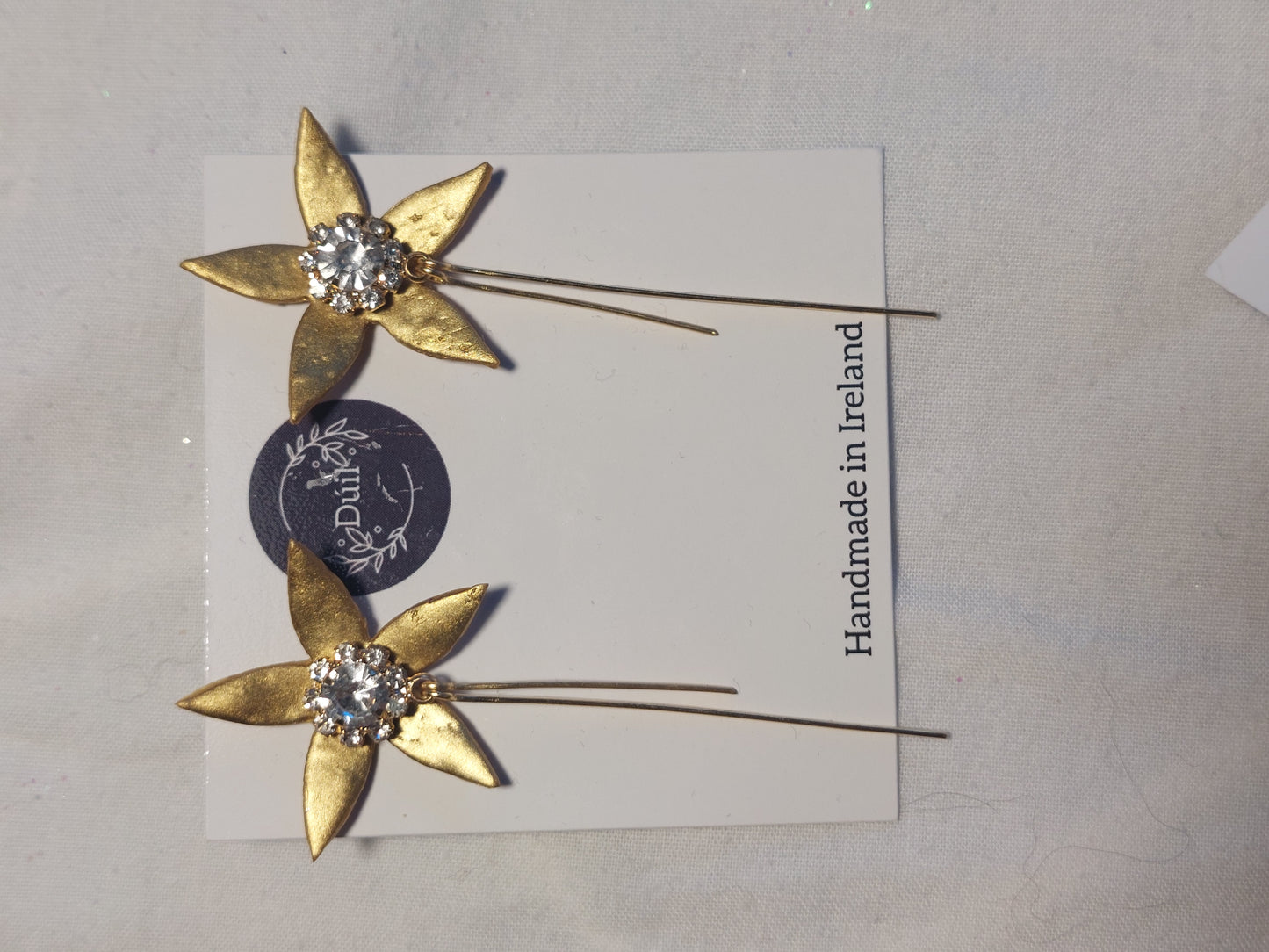 Dúil Réaltín gold earrings - Dúil