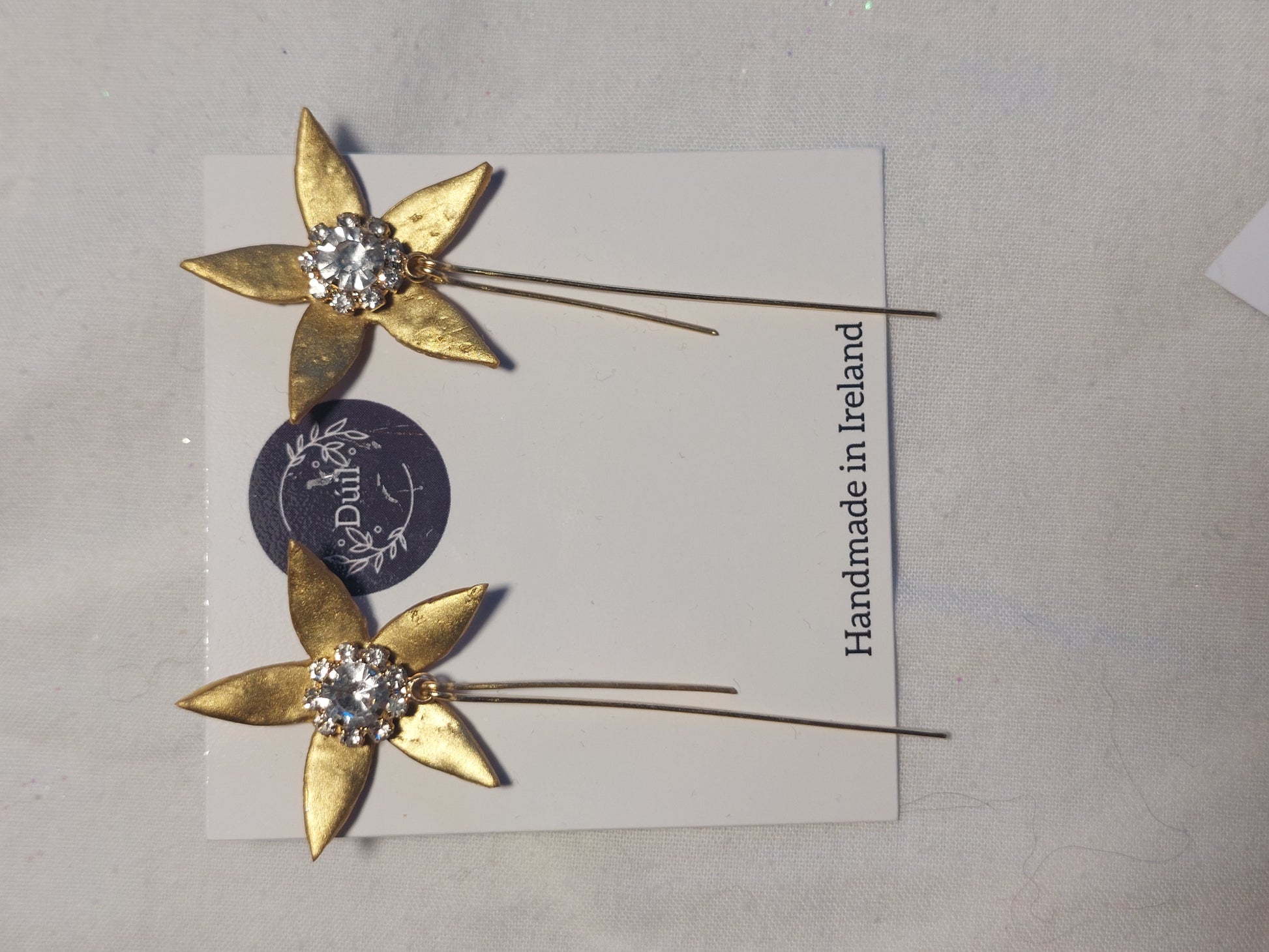 Dúil Réaltín gold earrings - Dúil